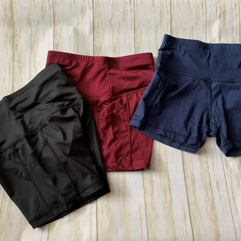 High-Waisted Running/Workout Shorts